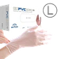 Guantes PVC Blanco Desechables Talla L (50 pares, 100 unidades)   - Miniatura 3