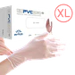 Guantes PVC Blanco Desechables Talla XL (50 pares, 100 unidades) - Miniatura 1