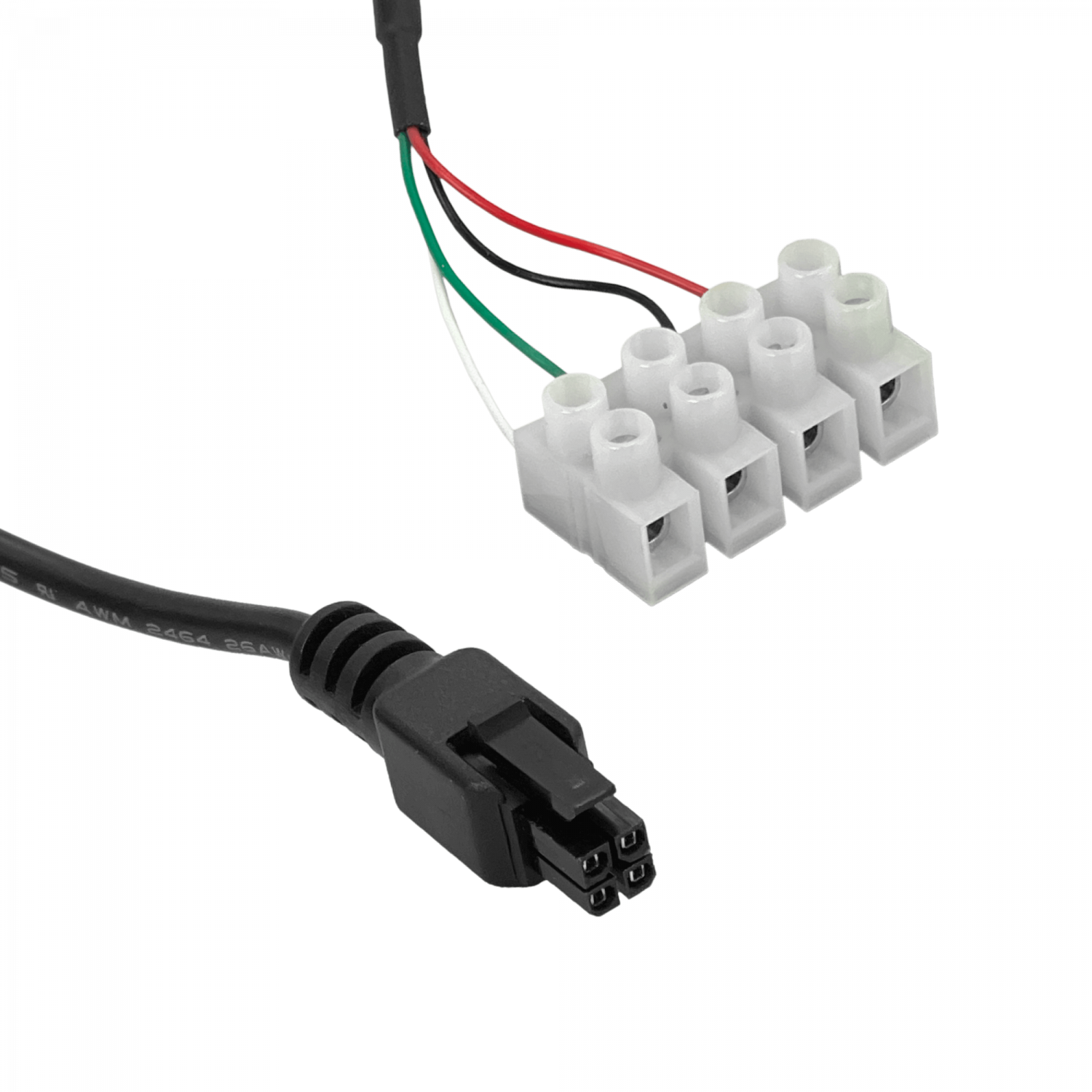 Cable de Poder Teltonika 193-200 cm Microfit-2x2 con regleta de 4 pines? 2