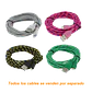 Cable USB Lightning 3mt A-Macho 300cm Colores Lighting - Miniatura 2