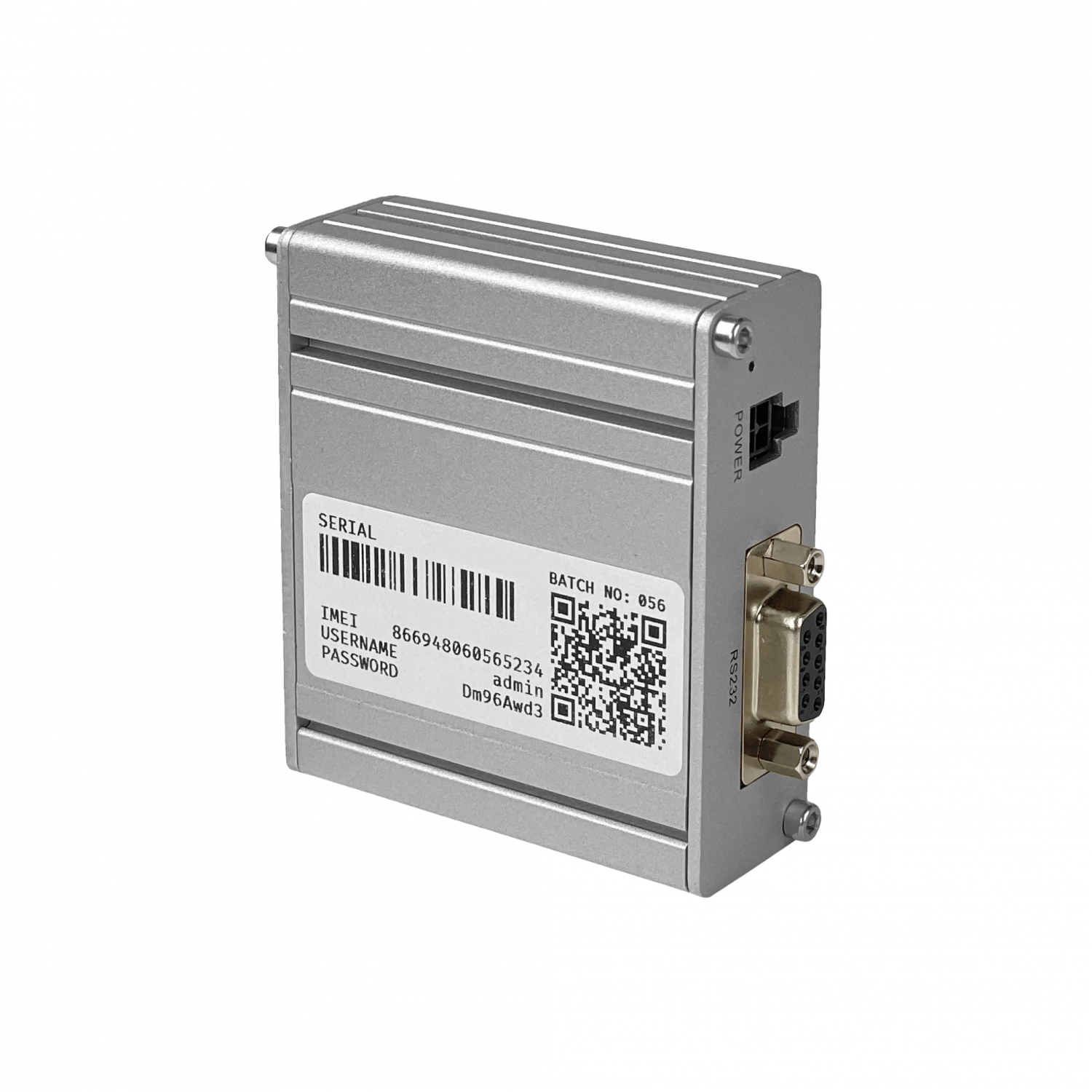 Gateway 4G LTE TELTONIKA TRB142 RS232 Cat1 1 SIM USB 2xI/O 9-30V SMA 6