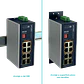 PLANET 4-1000-PoE++ 2-1000 2-SFP 240W-tot RielDIN Switch Indust 8p - Miniatura 1
