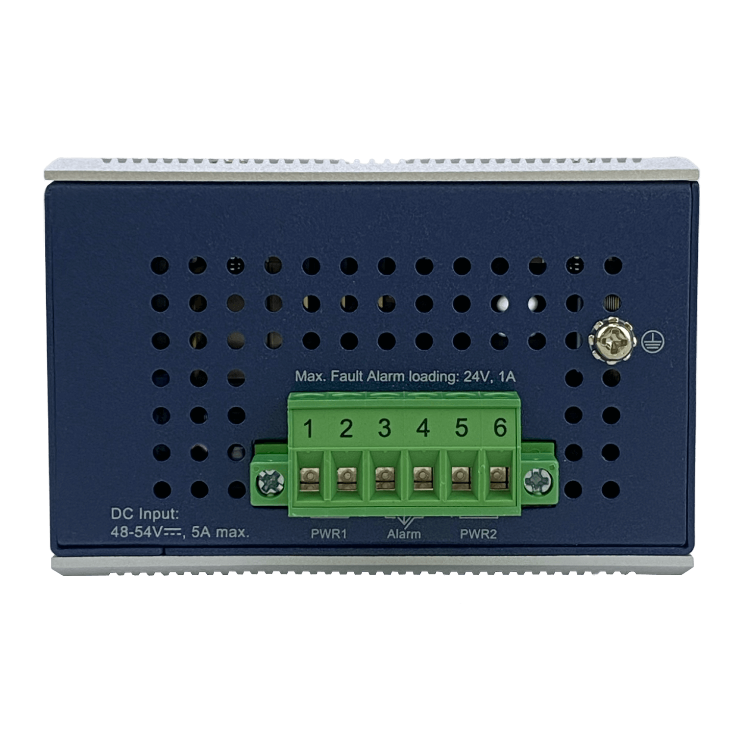 PLANET 4-1000-PoE++ 2-1000 2-SFP 240W-tot RielDIN Switch Indust 8p 5