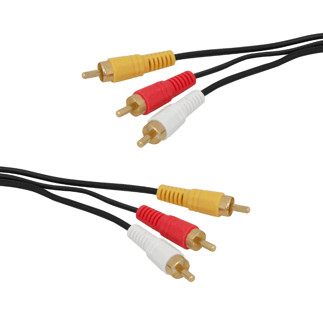 Cable Audio Video 3 RCA Macho a 3 RCA Macho, 5 Metros 1