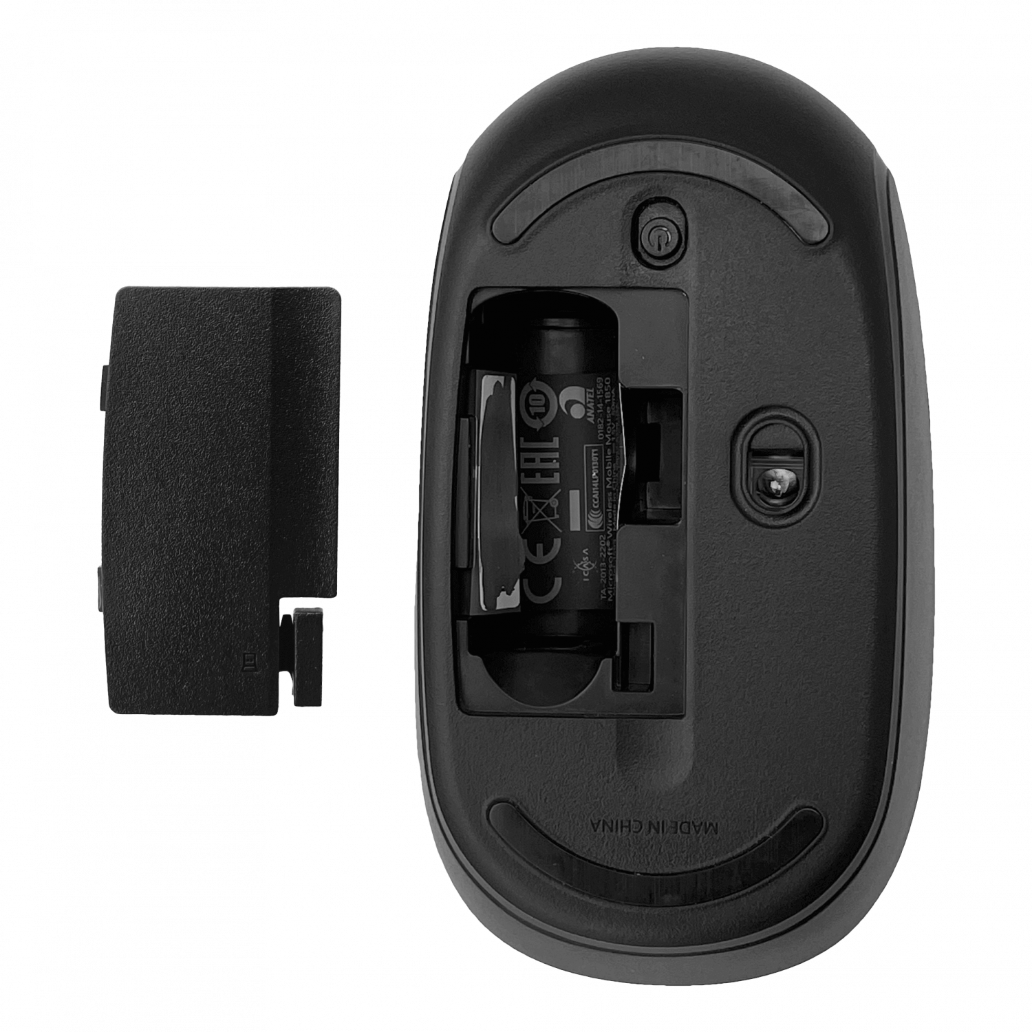 Mouse Negro USB-AM inalambrico 2,4GHz req/1-AA Black 4