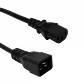 C13-Hembra-10A C20-Macho-16A Cable Poder 1,5-1,8mt Negro - Miniatura 1