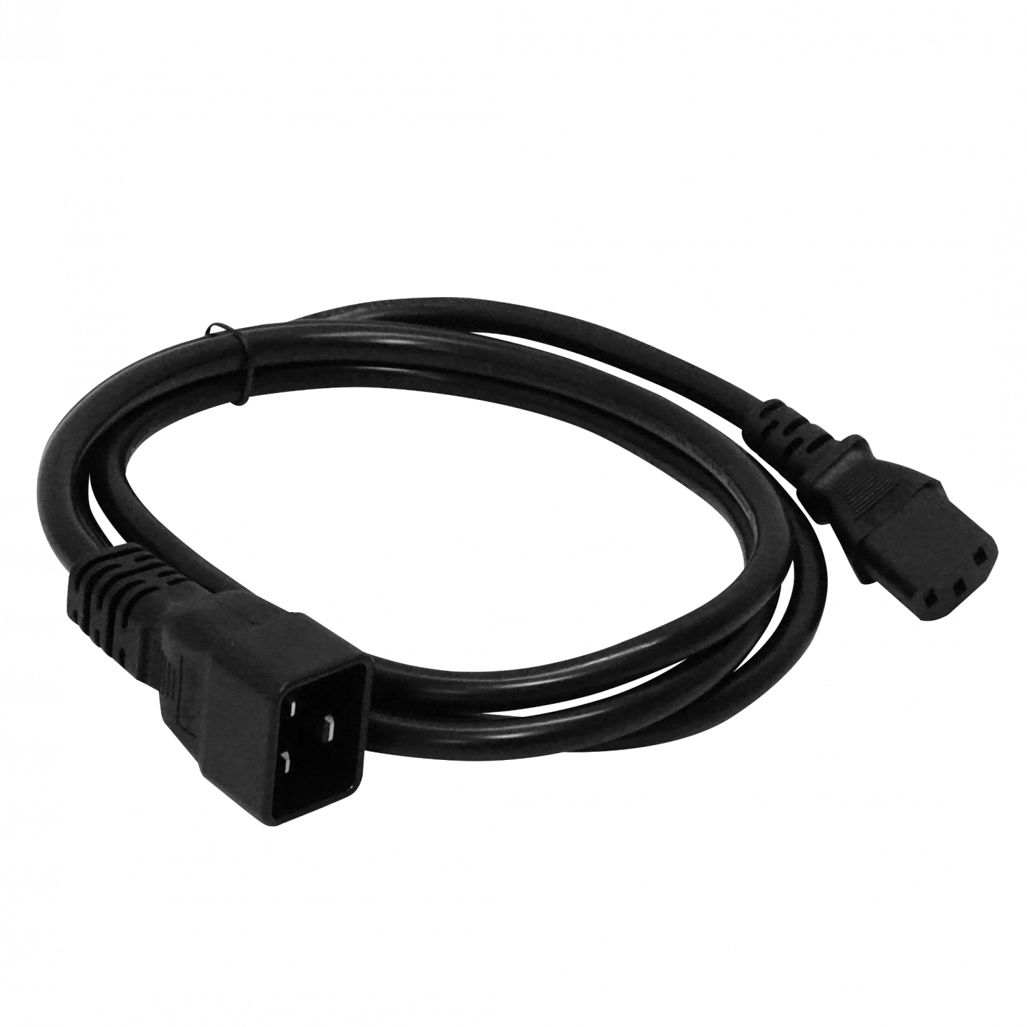 C13-Hembra-10A C20-Macho-16A Cable Poder 1,5-1,8mt Negro 2