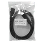 C13-Hembra-10A C20-Macho-16A Cable Poder 1,5-1,8mt Negro - Miniatura 3