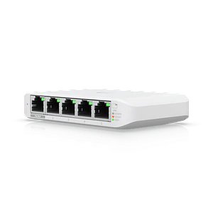 5 unidades de Conmutador Gestionado de 5 Puertos Gigabit Ethernet,Ubiquiti UniFi Switch Flex Mini