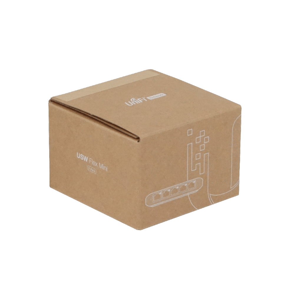 5 unidades de Conmutador Gestionado de 5 Puertos Gigabit Ethernet,Ubiquiti UniFi Switch Flex Mini 4