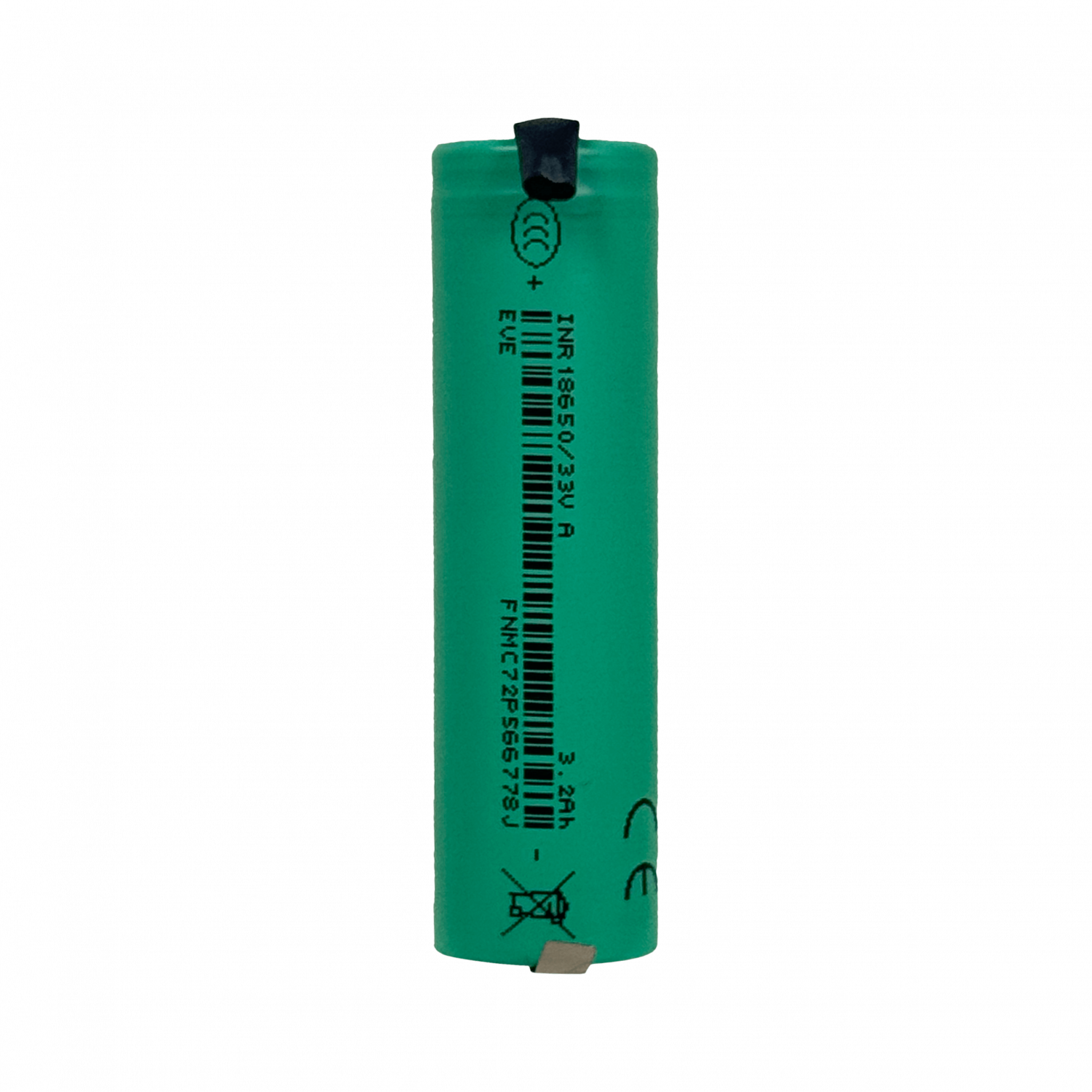 Batería de Litio Recargable 3.7V, 3200mAh, Li-ion, Soldable, 11.84Wh 1