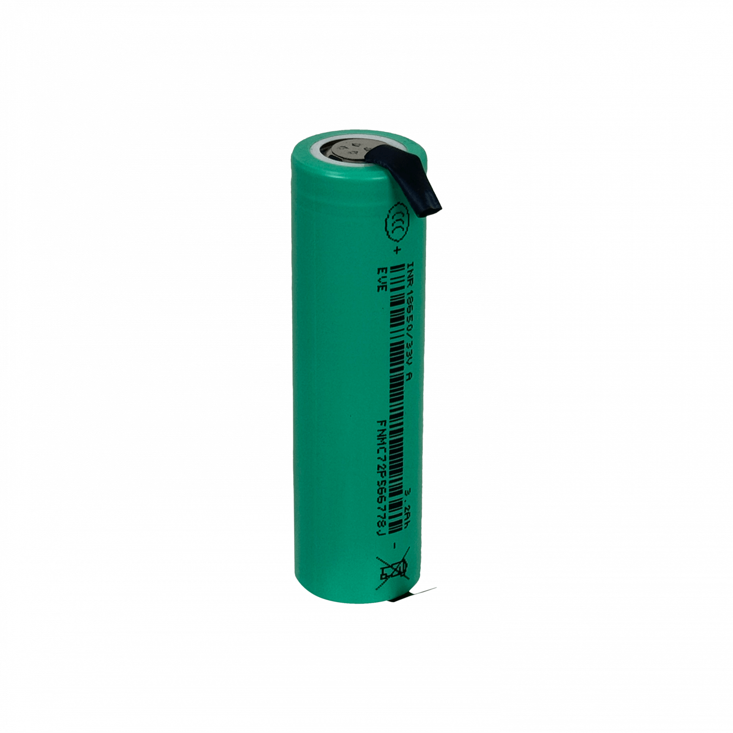 Batería de Litio Recargable 3.7V, 3200mAh, Li-ion, Soldable, 11.84Wh 3