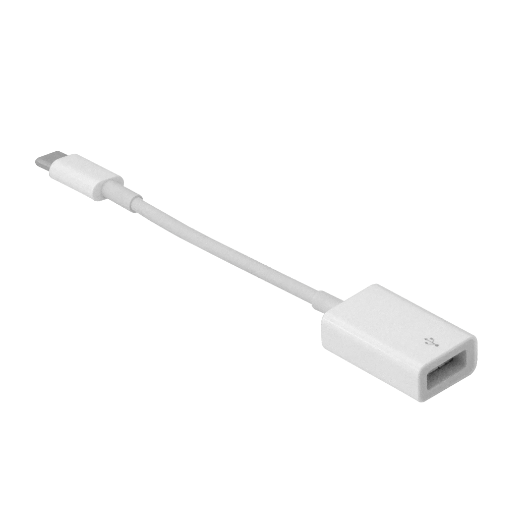 Cable Apple Original USB-C a USB-A hembra 8cm corto modelo A1632 para adaptacion 2