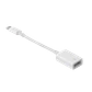 Cable Apple Original USB-C a USB-A hembra 8cm corto modelo A1632 para adaptacion - Miniatura 2