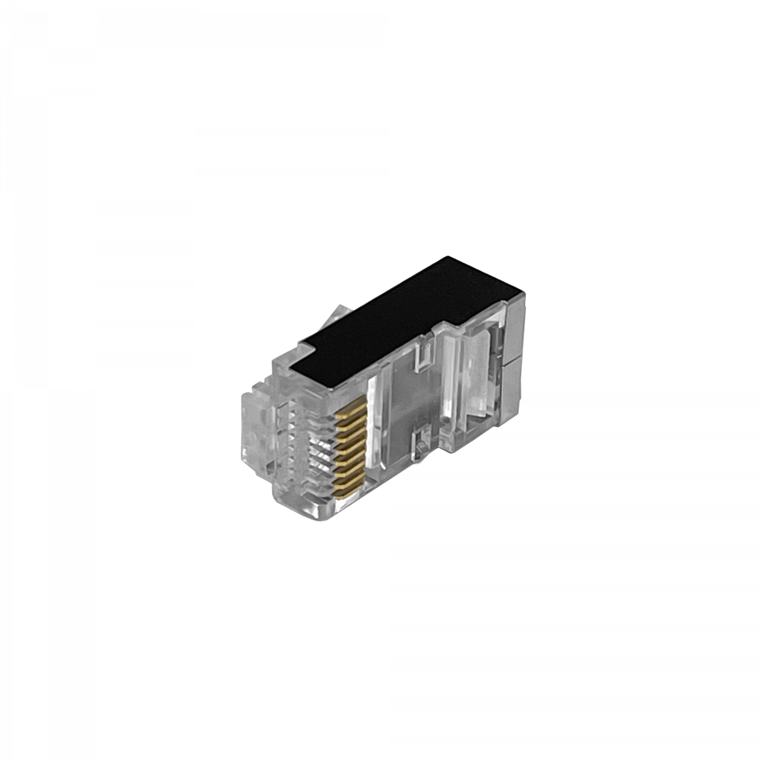 Pack 50 Conectores RJ45 Macho Metálicos Cat6 FTP/STP Unifilar 3