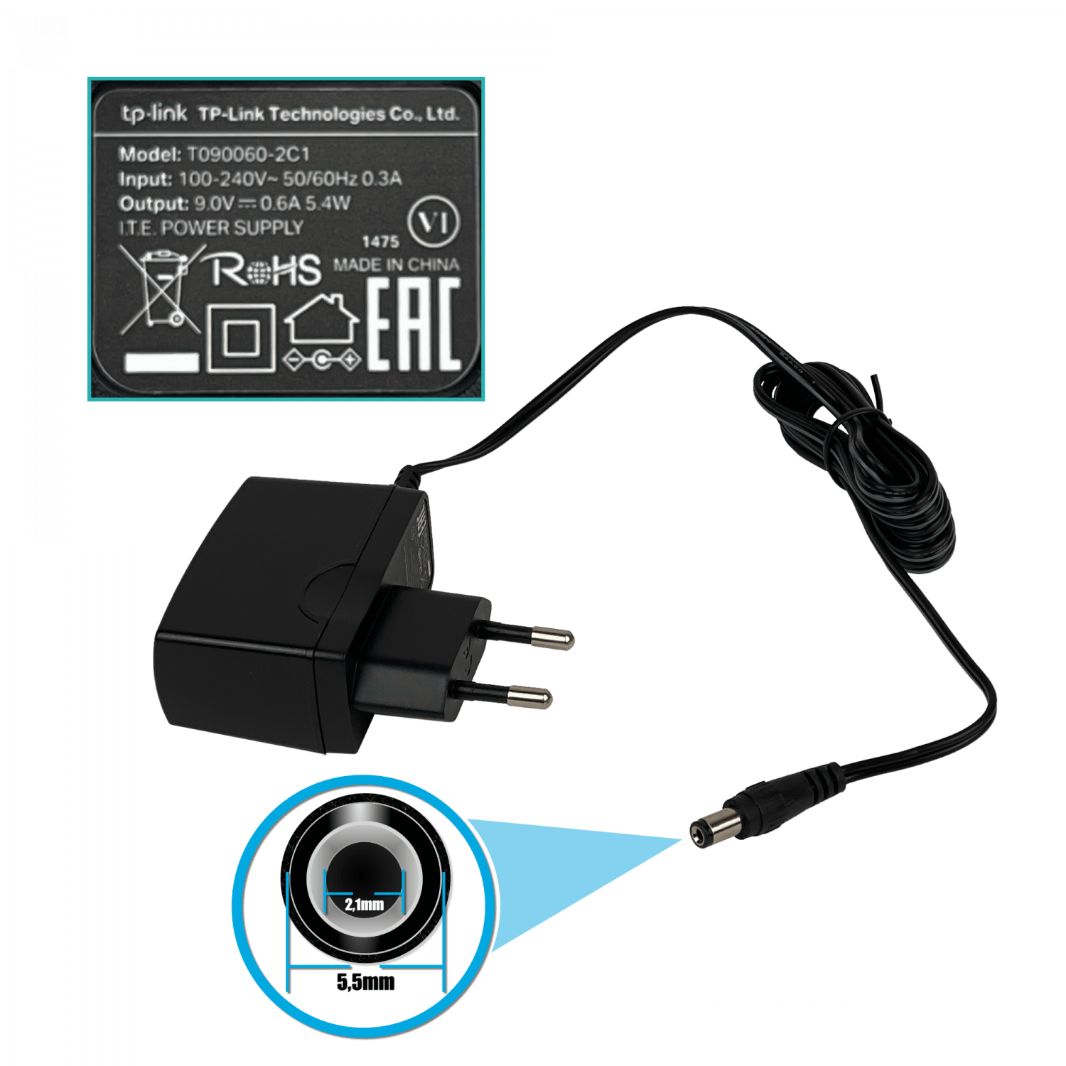 Punto de acceso TP-Link TL-WA801N Wi-Fi N300 con modo repetidor y cliente 6