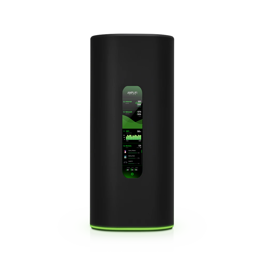 Router AmpliFi Alien WiFi 6, Hasta 7685 Mbps, 5xGigabit, Pantalla Táctil para monitoreo 6