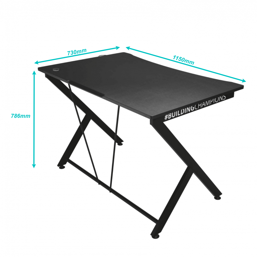 DOMINUM Mesa Plegable 73x115cm-madera-16mm Altura/79cm Patas-Acero 4