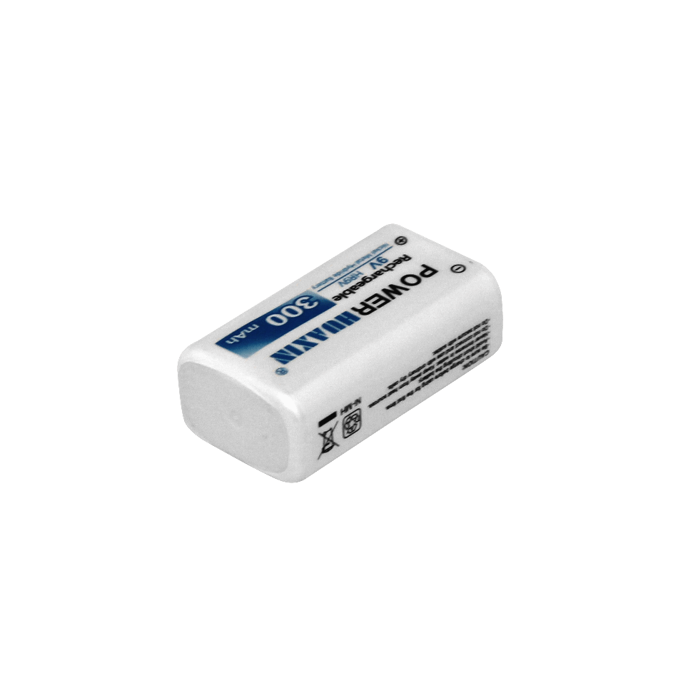HUAXIN 9V Pila/Bateria Recargable 300mAH Ni-MH HR9V 2