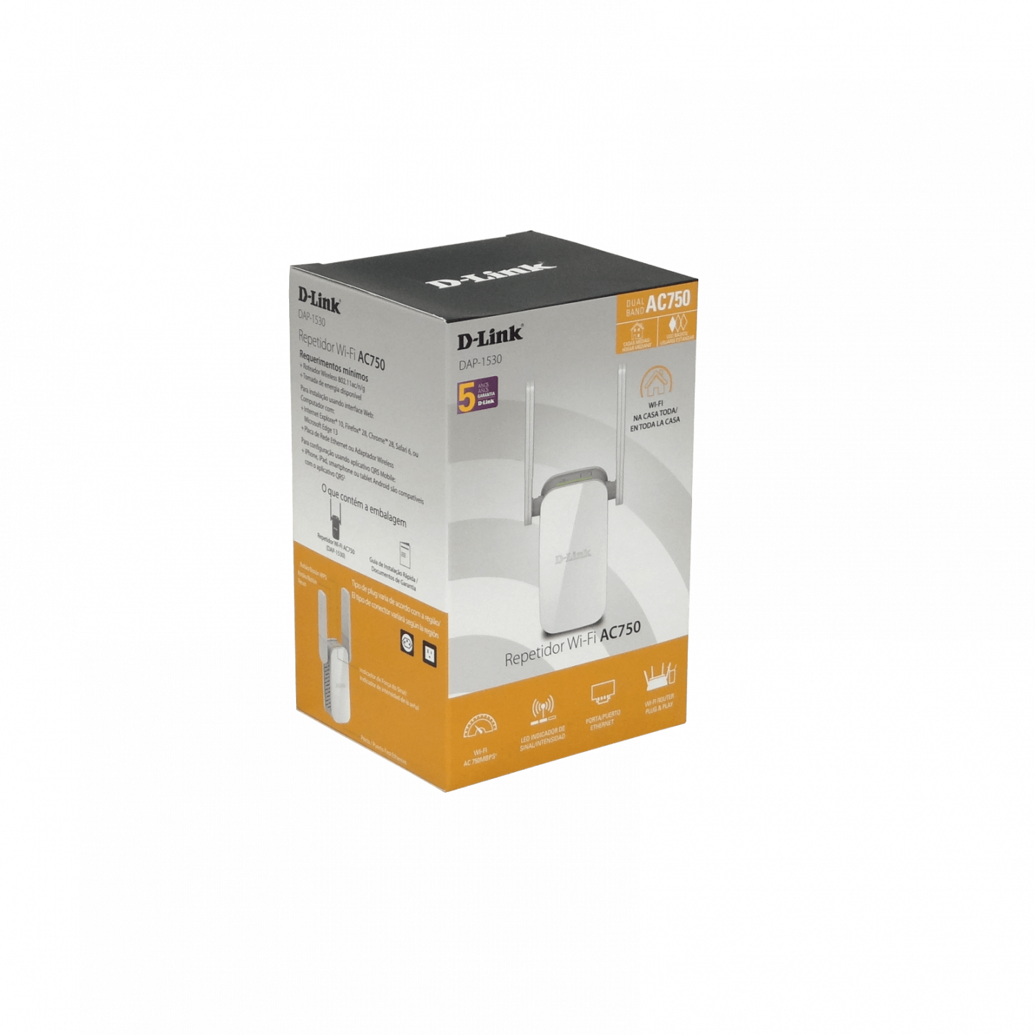 D-link DAP-1530   AC750 Plus Wi-Fi Range Extender 5