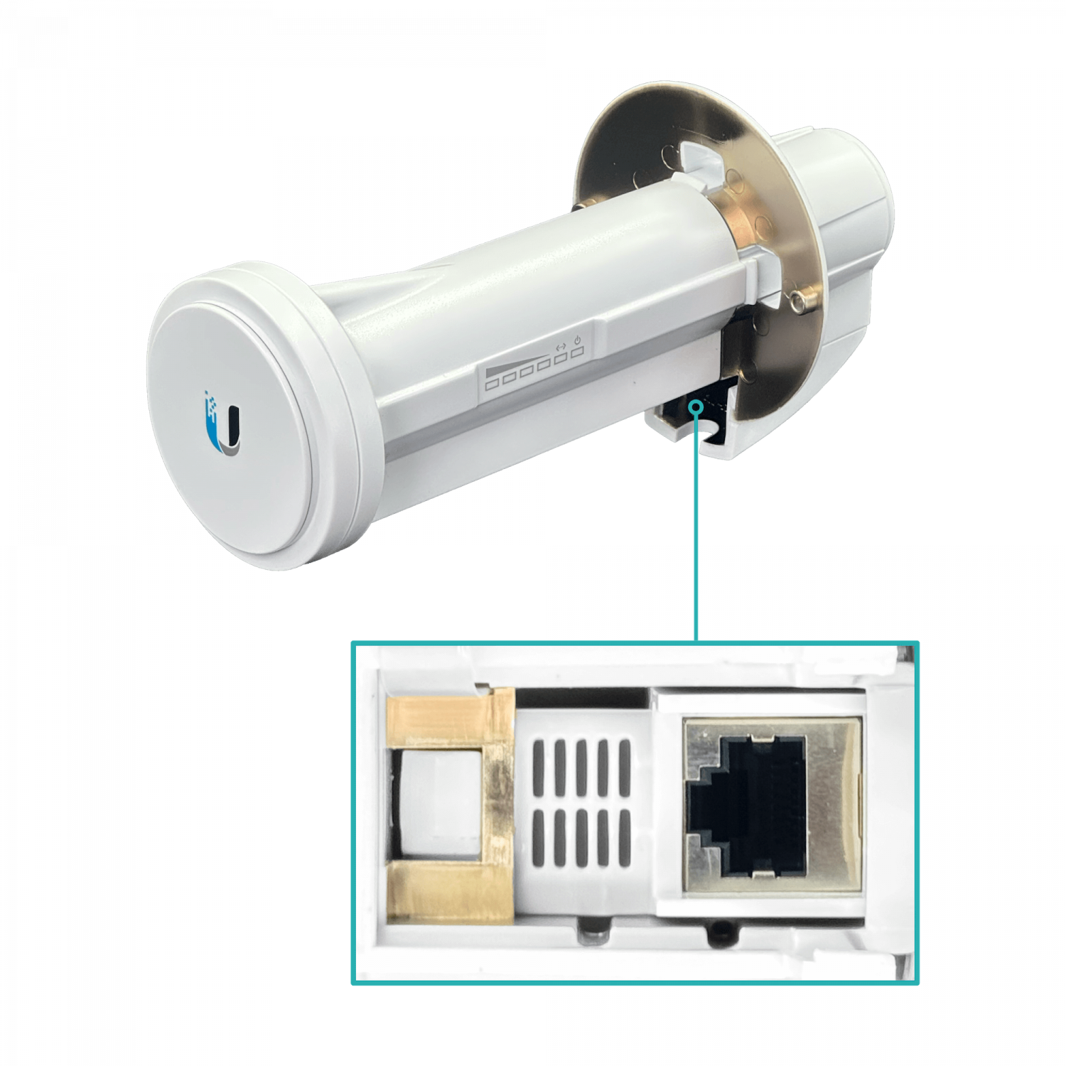 Antena UBIQUITI PowerBeam AC, 25dBi, 420mm, s/Radome, Incluye PoE 24V   3
