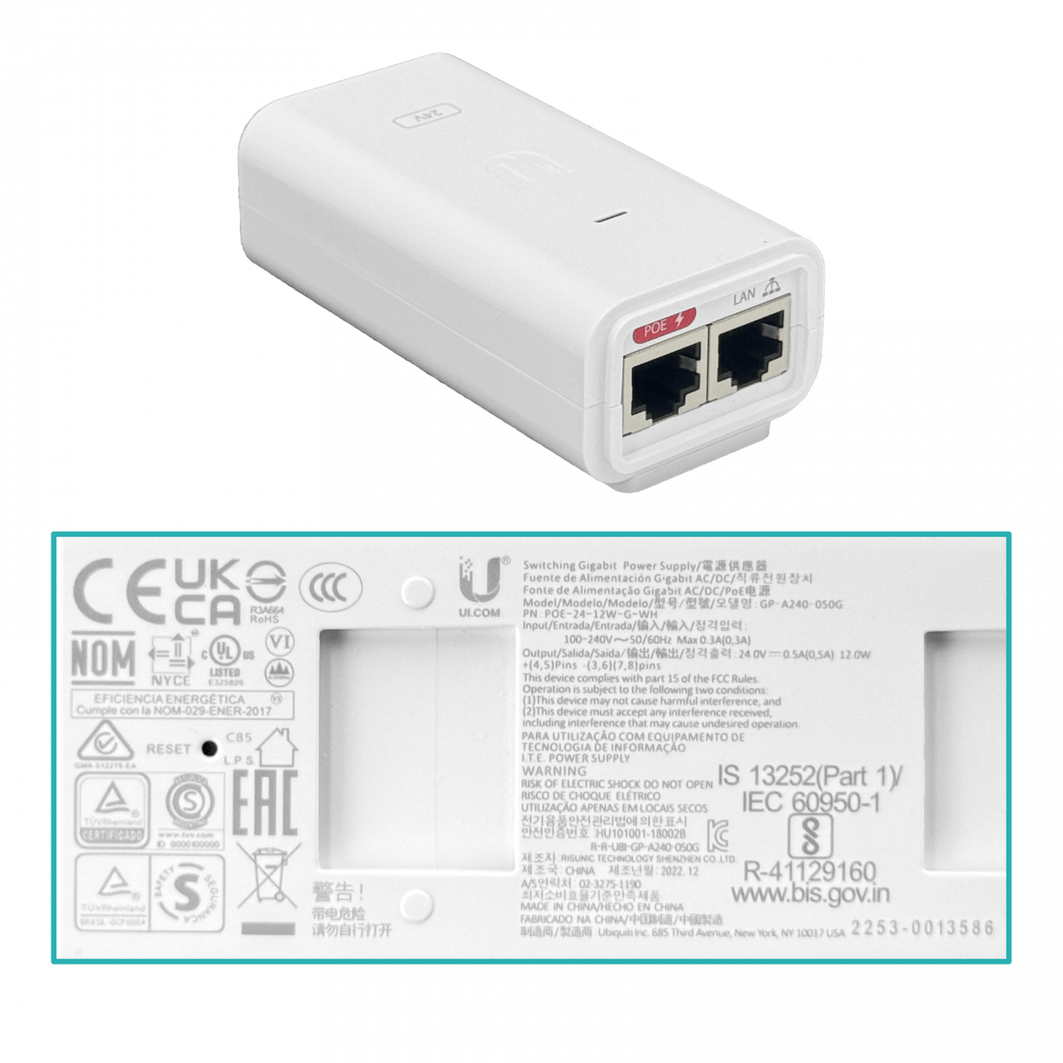 Antena UBIQUITI PowerBeam AC, 25dBi, 420mm, s/Radome, Incluye PoE 24V   5