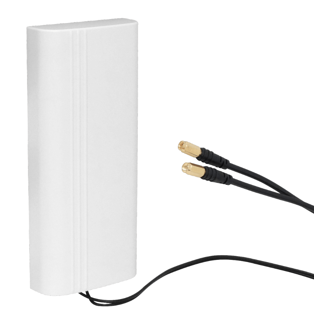 Antena Panel 2x9/12dBi, 2x SMA-M, 5m, 650-960MHz / 1710-2700MHz, 41x18x6cm 4