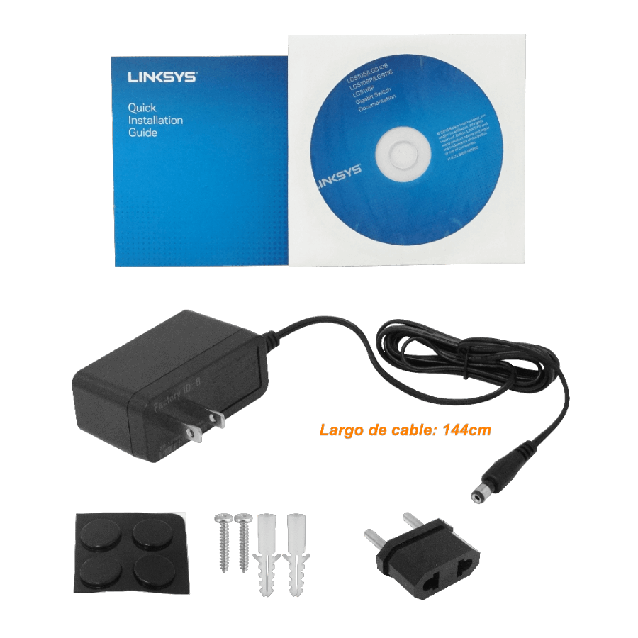 Switch Linksys Business LGS116 unmanaged - 16 x 10/100/1000 - desktop, wall-mountable - AC 100/2 6