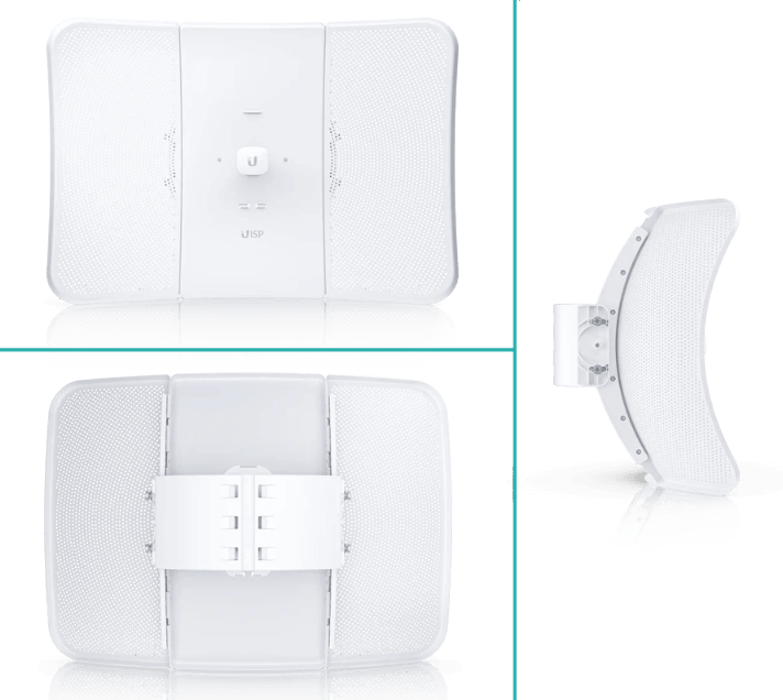 Estación Inalámbrica Exterior Largo Alcance, 5GHz, 450 Mbps y más de 30 km, Ubiquiti LiteBeam 5AC XR 1