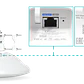 Estación PtMP 60 GHz, Alcance 8 km, 2 Gbps, WiFi 6, PoE, Ubiquiti Wave-LR - Miniatura 1