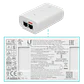 Estación PtMP 60 GHz, Alcance 8 km, 2 Gbps, WiFi 6, PoE, Ubiquiti Wave-LR - Miniatura 4