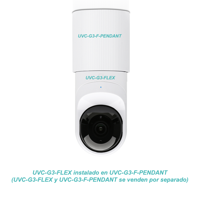 Soporte Ubiquiti UniFi Flex Pendant Mount UVC-G3-F-PENDANT para Cámaras G3/G5 Flex? 2