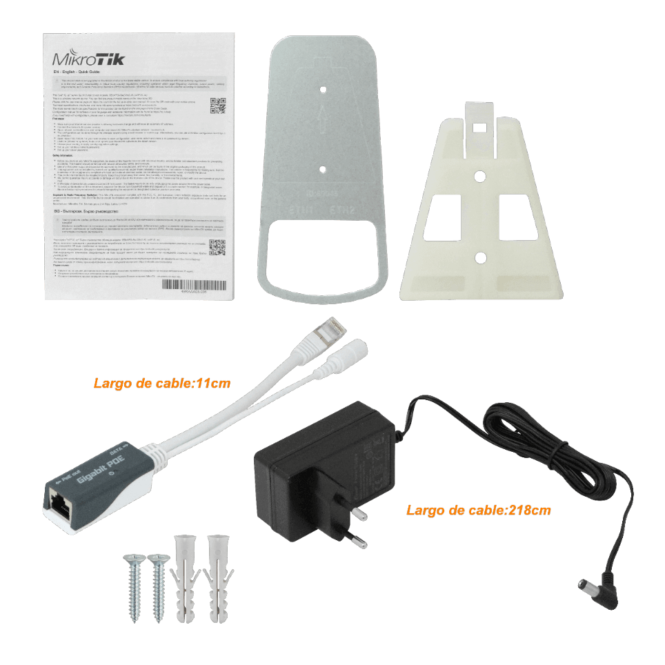 Punto de Acceso MikroTik cAP XL ac - Doble Banda 2.4/5 GHz, Montaje en Techo/Pared 5