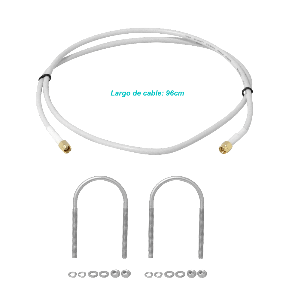 Kit IoT MikroTik wAP LR2 - 2.4 GHz LoRa®, PoE y Antena Externa 3