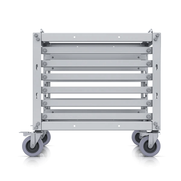 Bastidor Rack Ubiquiti URACK - 6U, Armable, con Ruedas y Patch 24xKeystone 3
