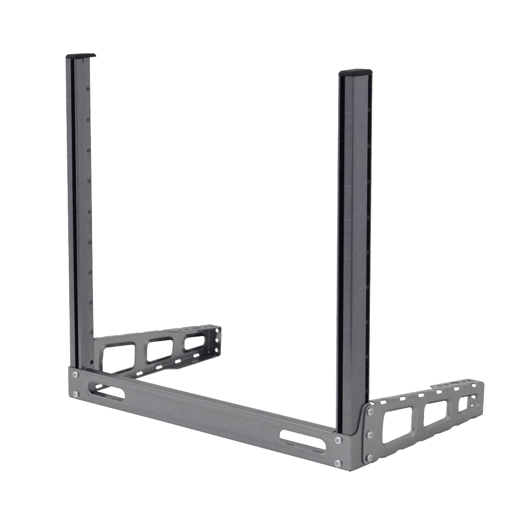 MIKROTIK Bastidor Simple Negro 2-Pilares 507mm-Altura Desarmado SR-10U 3