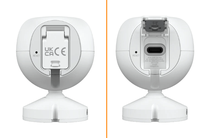 Cámara IP Ubiquiti UniFi G4 Instant 2K con Visión Nocturna y Audio Bidireccional 2