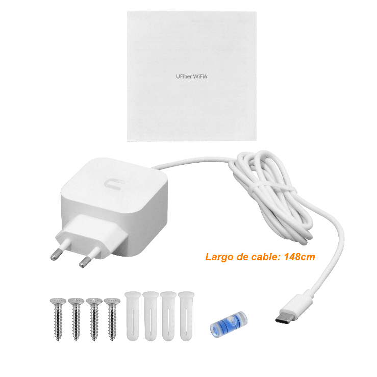 CPE con WiFi 6, 5 Gbps, 4 Puertos Ethernet, Ubiquiti UFiber WiFi 6 GPON ONU 2