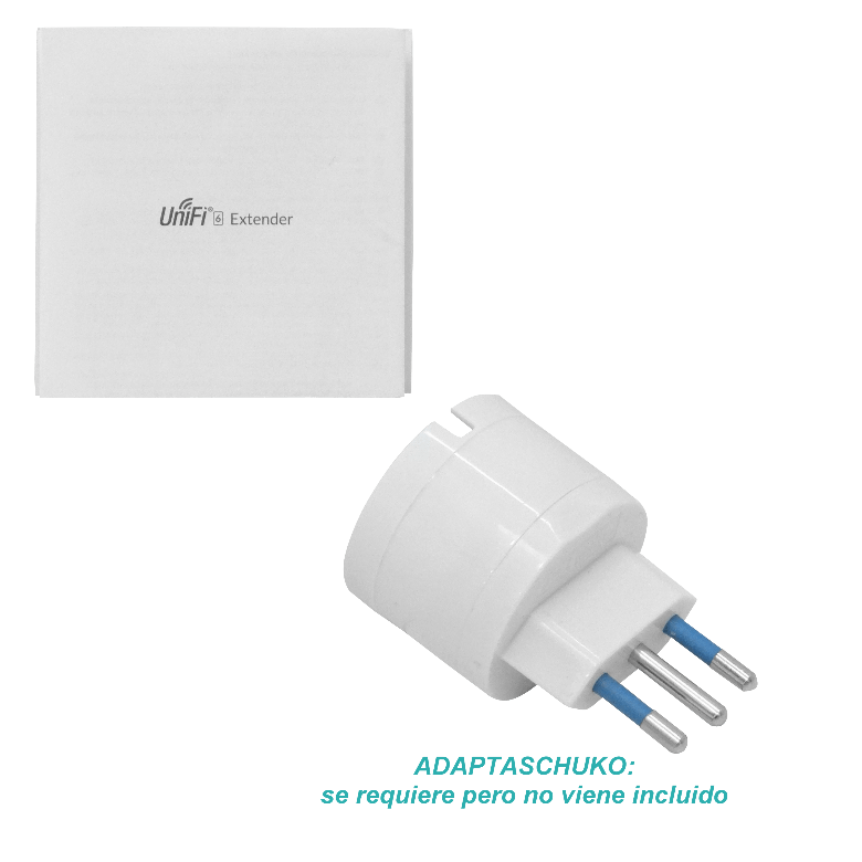 Repetidor Ubiquiti UniFi U6 Extender - WiFi 6, 4x4 MIMO, Dual-Band, Hasta 4800 Mbps, 4x4 MIMO 4
