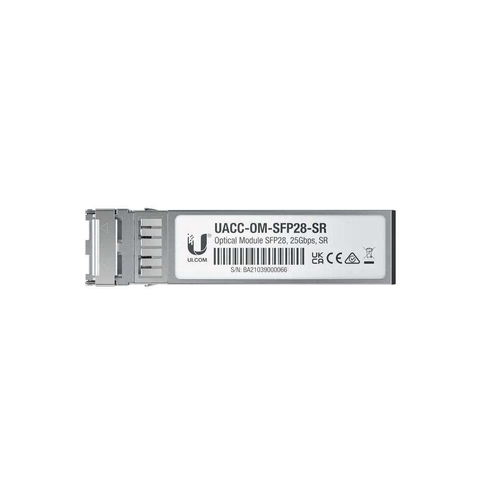 Módulo SFP Ubiquiti UFM25 - Multimodo, 25Gbps, 2-LC, 100m, 850nm 4