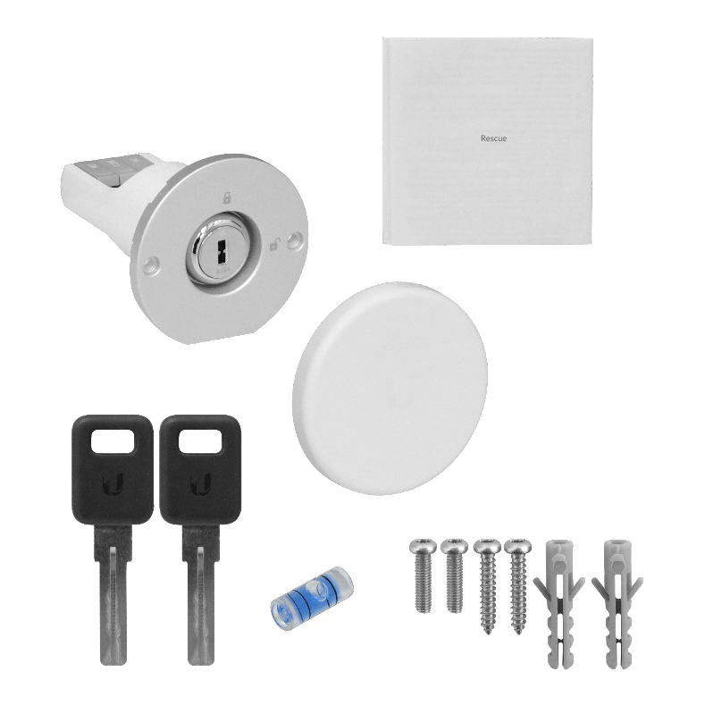 Anulación de Emergencia para UniFi Access Hub, Ubiquiti Access Rescue KeySwitch 3