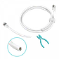 UBIQUITI 1mt Blanco F/UTP Cat5e Cable UACC-Cable-Patch-Outdoor-1M-W - Miniatura 3