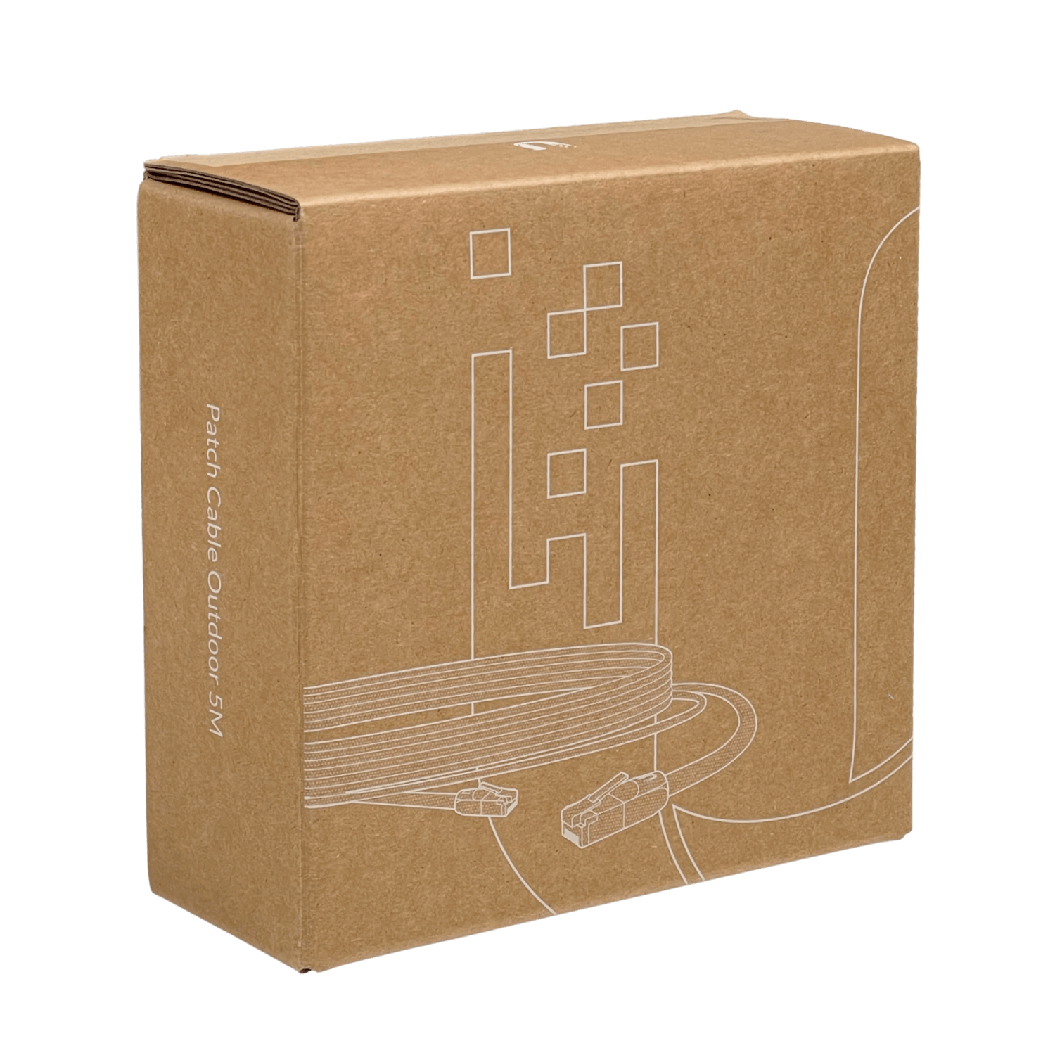 Cable Patch Cat5e Ubiquiti F/UTP Exterior Blanco 5m 3