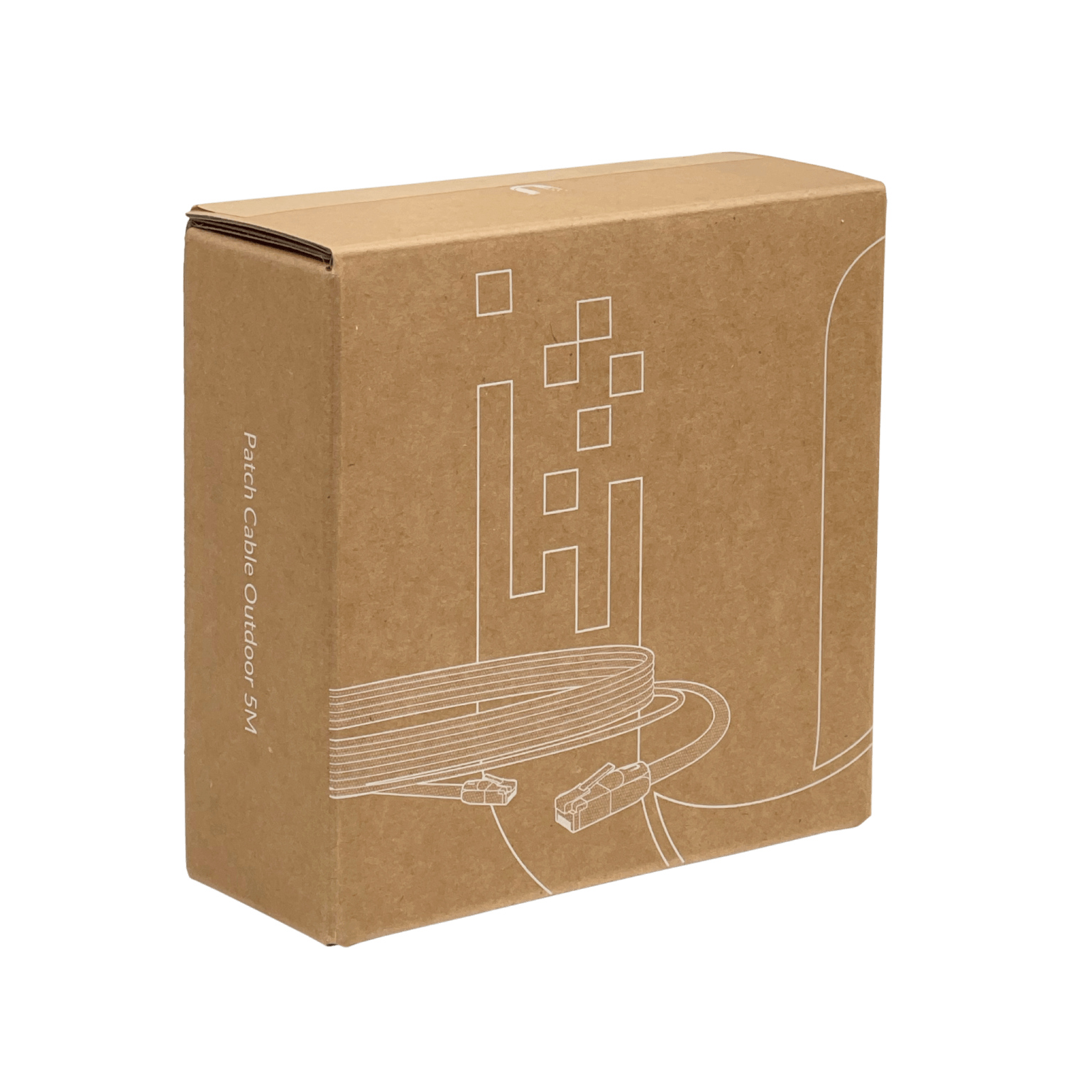 Cable Patch Cat5e Ubiquiti F/UTP Exterior Negro 5m 4