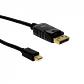 Cable DisplayPort a Mini DisplayPort Macho-Macho, 1.8 Metros, 4K, Negro - Miniatura 3