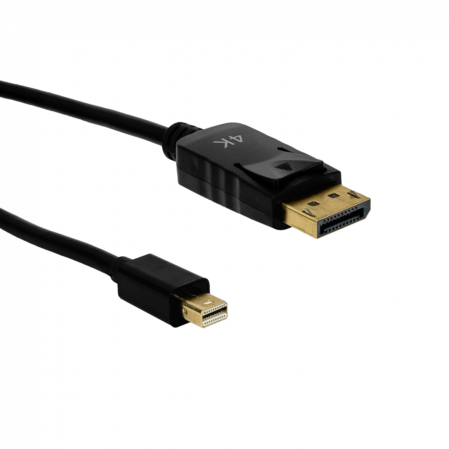Cable DisplayPort a Mini DisplayPort Macho-Macho, 1.8 Metros, 4K, Negro 3