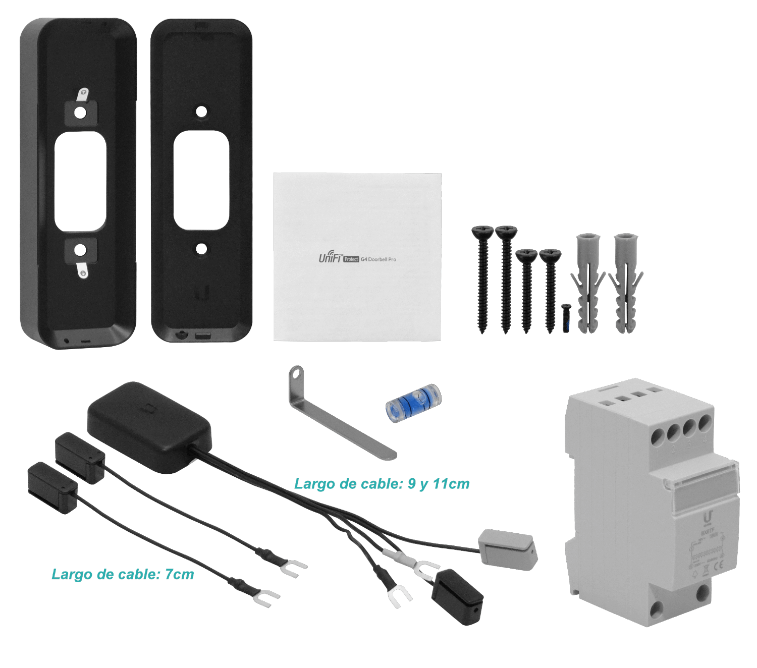Timbre Inteligente con Cámara Dual y HDR Mejorado, Ubiquiti G4 Doorbell Pro, Negro 5