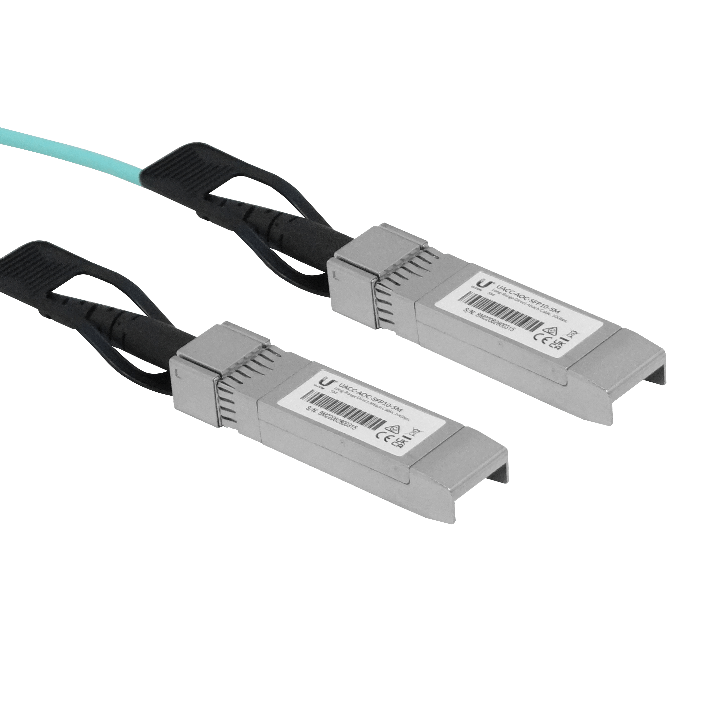 UBIQUITI 5mt SFP+10Gbps Cable 3mm Fibra-MM Directa UACC-AOC-SFP10-5M 1
