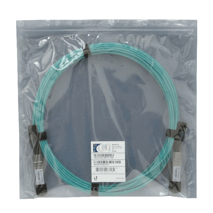 Cable Fibra MM Ubiquiti UA1-10 - SFP+ 10Gbps, 3mm, Longitud 10 mts 4