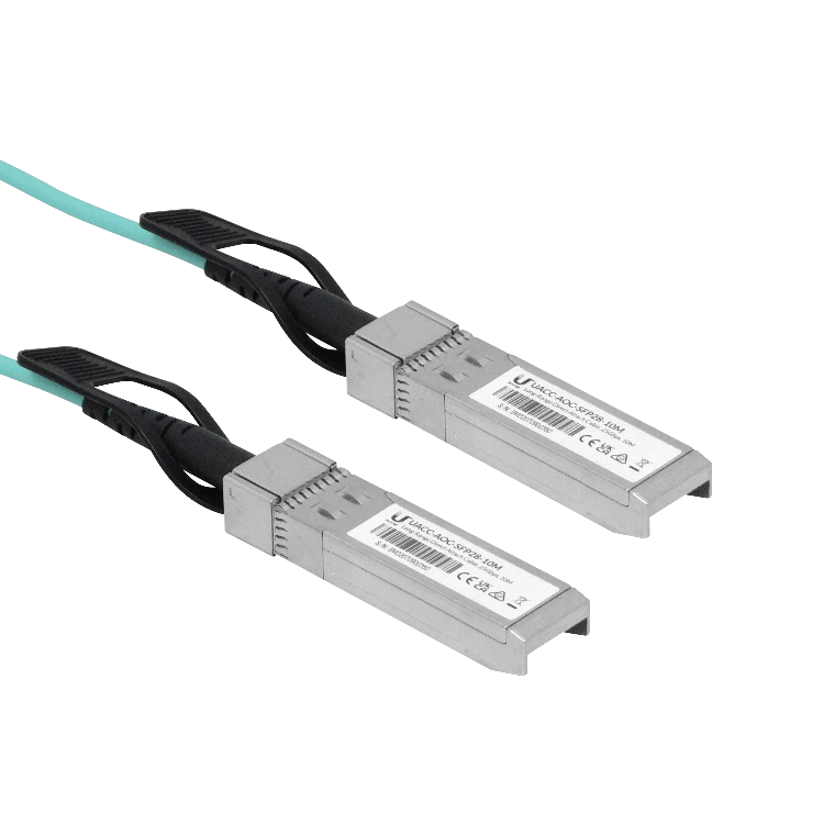 Cable Fibra MM Ubiquiti UA2-10 - SFP28 25Gbps, 3mm, Longitud 10 m 3